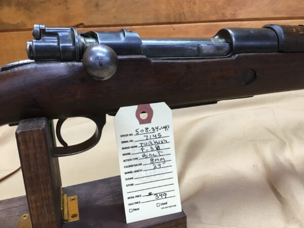 Turkish Mauser, T-38, 8mm, Bolt Action - Image 4