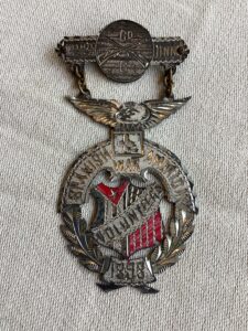 Span-Am War 2nd Tennessee USV Co. C Service Medal