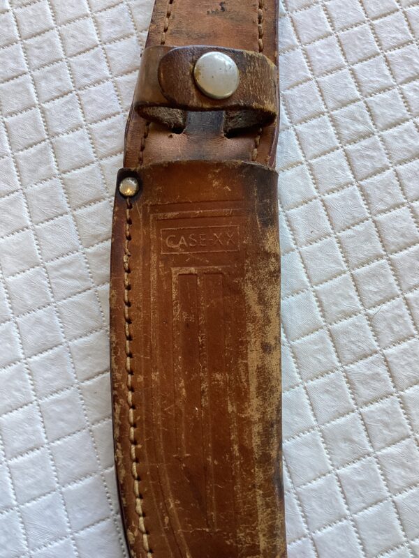 Vintage Case XX Model 323-5 Hunting Knife in Matching Sheath - Image 6