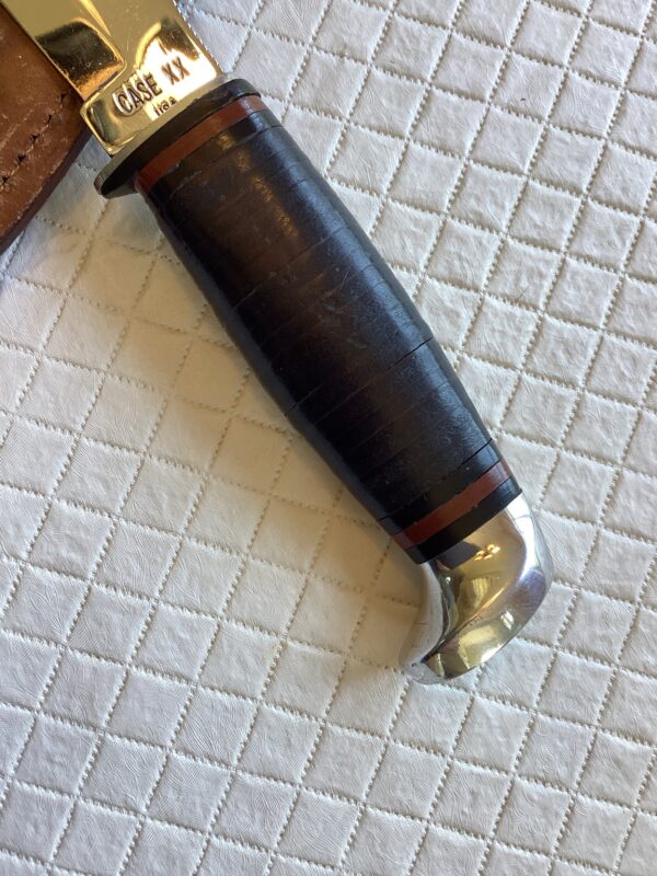 Vintage Case XX Model 323-5 Hunting Knife in Matching Sheath - Image 8