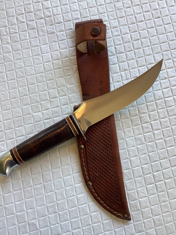 Vintage Schrade Walden NY USA Model 148 Fixed Blade Hunting Knife