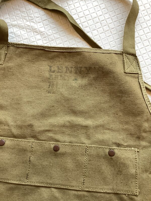 WWII US Army Air Corps Type B-2 Mechanics Tool Apron - Image 4