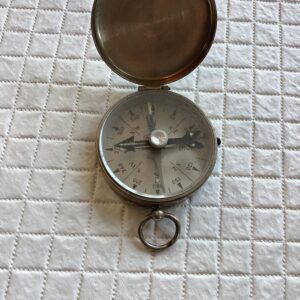 Vintage Hunter Brand Small Pocket Compass Mfg. in Germany