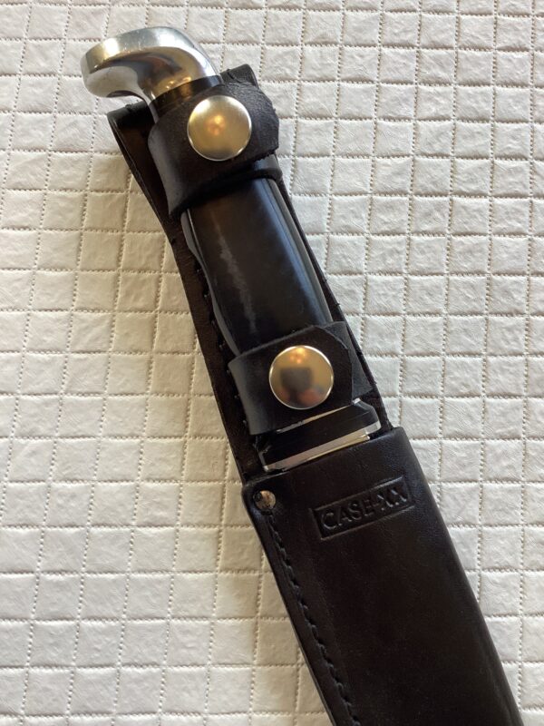 Vintage Case-XX 223-5 Skinner Bowie Hunting Knife w/ Sheath - Image 7