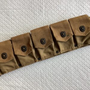 WWI US Army M1917 Cartridge Belt 1903 Springfield 1918 Dated