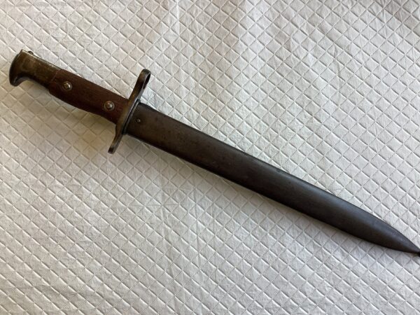 Span-Am War US Springfield Krag Rifle Bayonet 1903 Dated