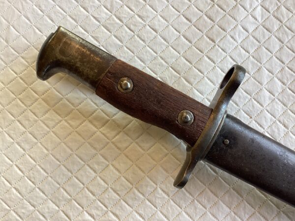 Span-Am War US Springfield Krag Rifle Bayonet 1903 Dated - Image 3