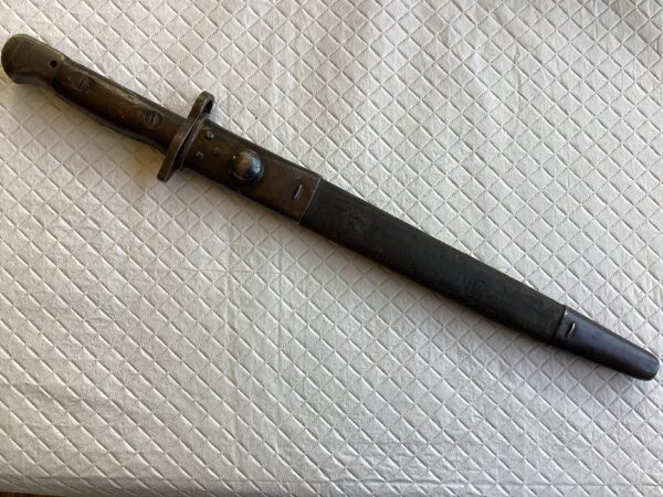 WWII British SMLE Lee Enfield MKI RFI INDIA 1907 Pattern Bayonet