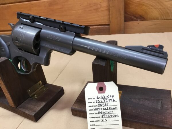 Ruger Super Red Hawk 454 Casual Revolver - Image 5