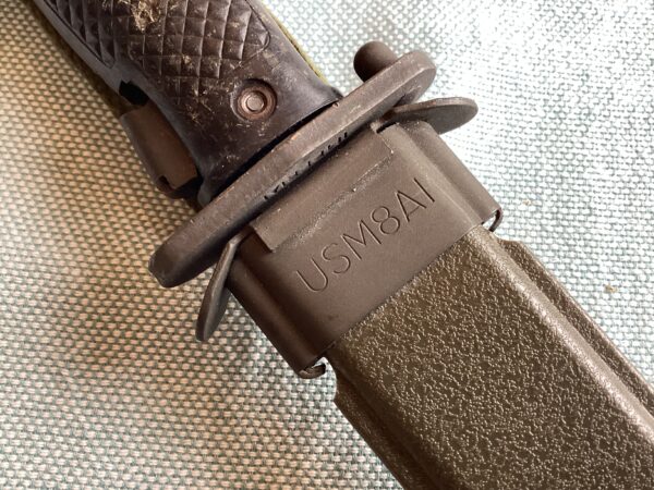 Mint Vietnam War USGI M5AI Bayonet For The M1 Garand Rifle - Image 3