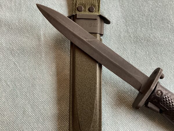 Mint Vietnam War USGI M5AI Bayonet For The M1 Garand Rifle - Image 6