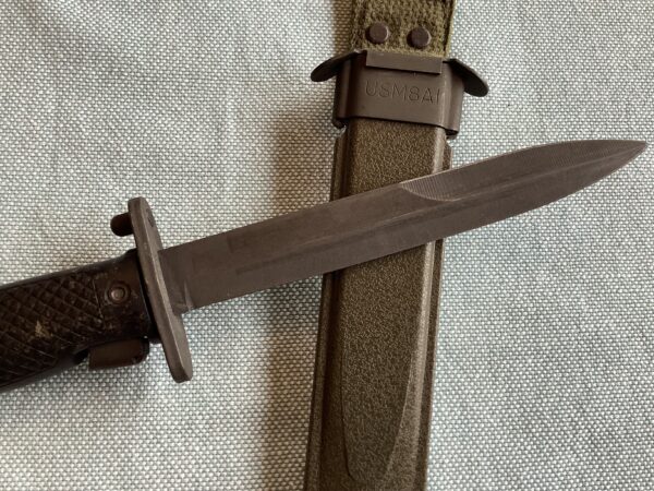 Mint Vietnam War USGI M5AI Bayonet For The M1 Garand Rifle - Image 7